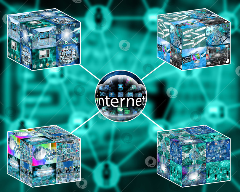 Скачать кубики фотосток Ozero