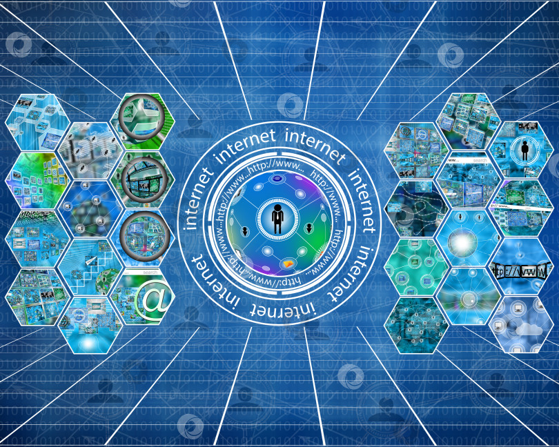 Скачать Киберпространство фотосток Ozero