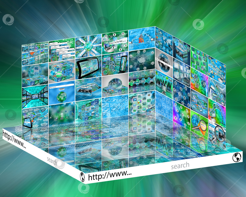 Скачать компьютерное пространство фотосток Ozero