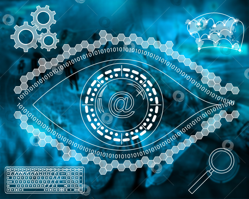 Скачать электронный глаз фотосток Ozero