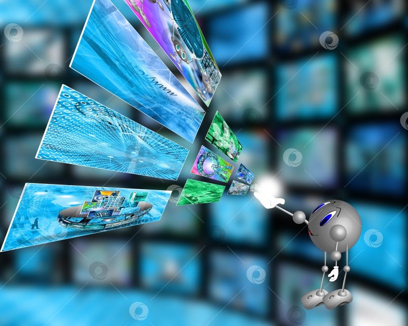 Скачать поток информации фотосток Ozero