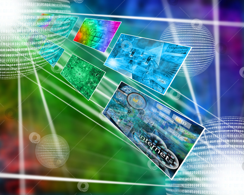 Скачать поток информации фотосток Ozero