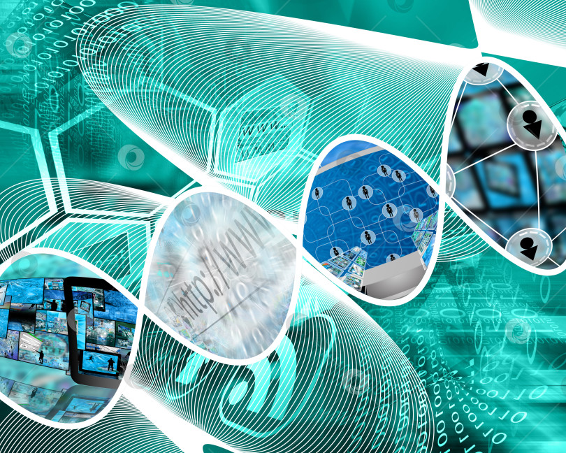 Скачать Двоичный код ДНК фотосток Ozero