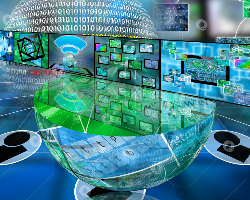 Скачать полусфера фотосток Ozero