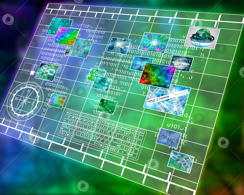 Скачать интерфейс фотосток Ozero