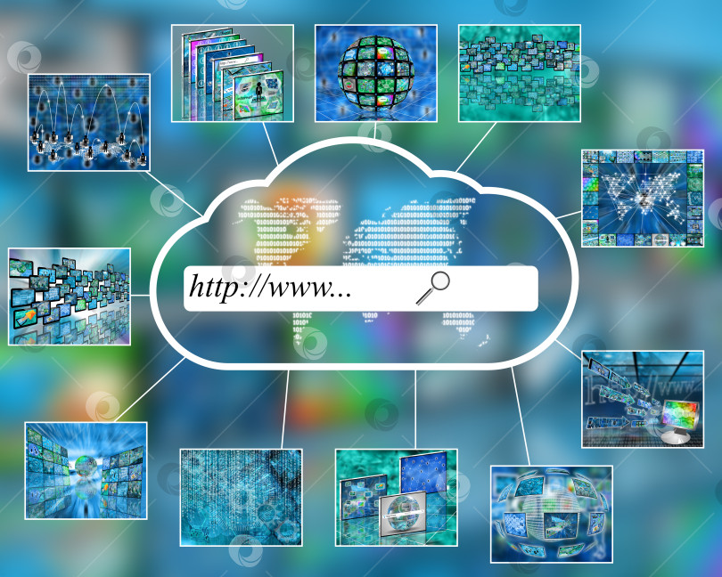 Скачать Информационное облако фотосток Ozero