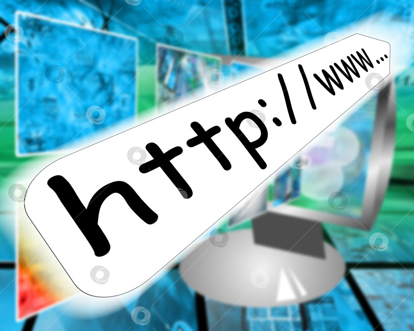 Скачать Адрес в Интернете фотосток Ozero