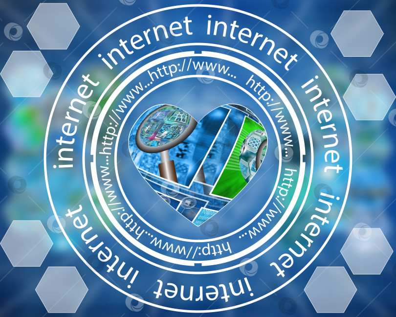 Скачать Сердце интернета фотосток Ozero