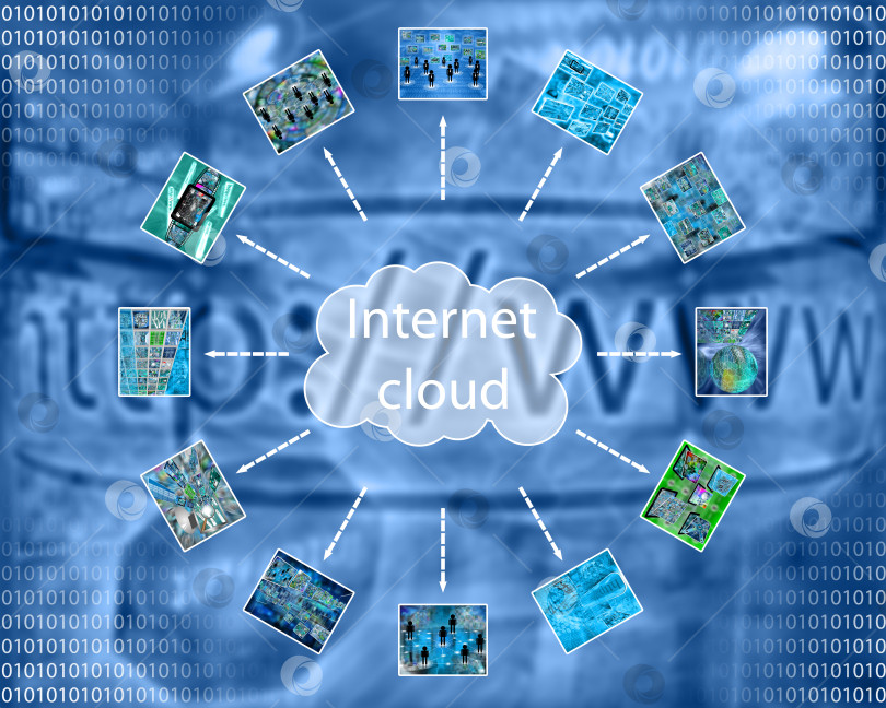Скачать Интернет-облако фотосток Ozero