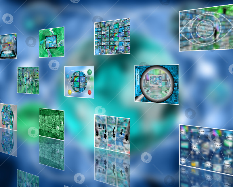 Скачать интернет-интерфейс фотосток Ozero