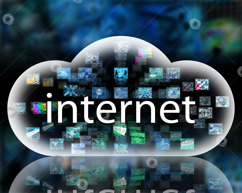 Скачать интернет-облако фотосток Ozero