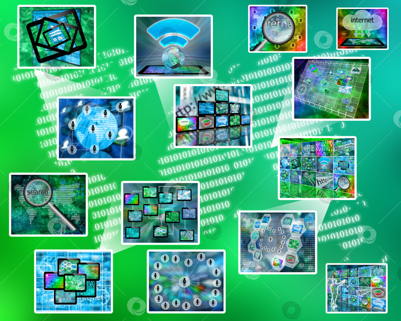 Скачать изображения мира Интернета фотосток Ozero