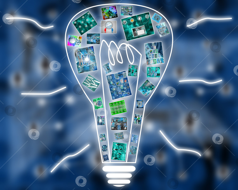 Скачать электрическая лампочка фотосток Ozero