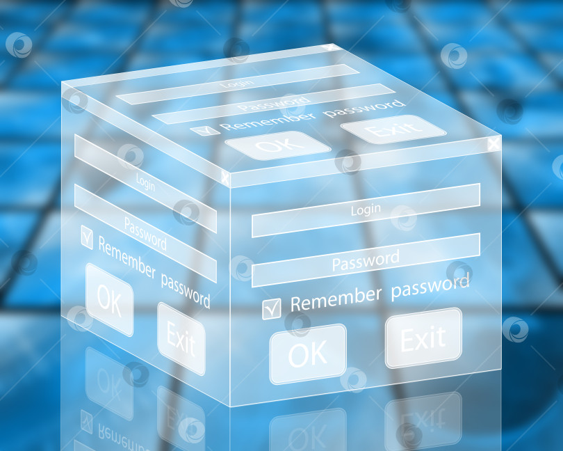 Скачать куб входа в систему фотосток Ozero