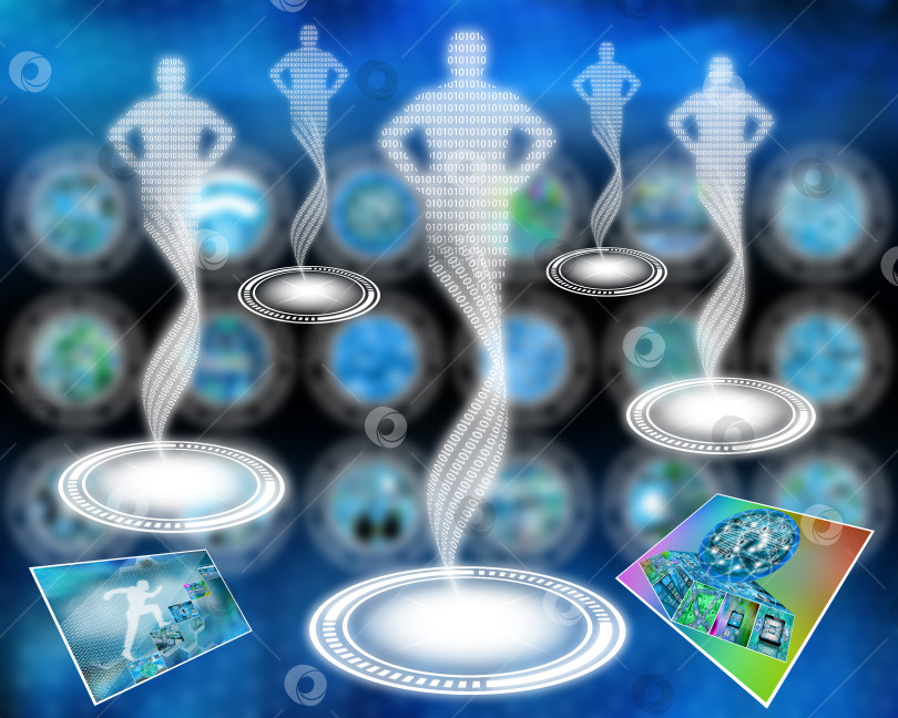 Скачать двоичный код человека фотосток Ozero