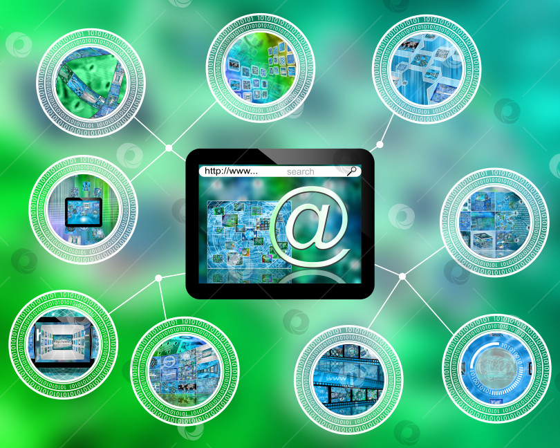 Скачать планшет и изображения фотосток Ozero