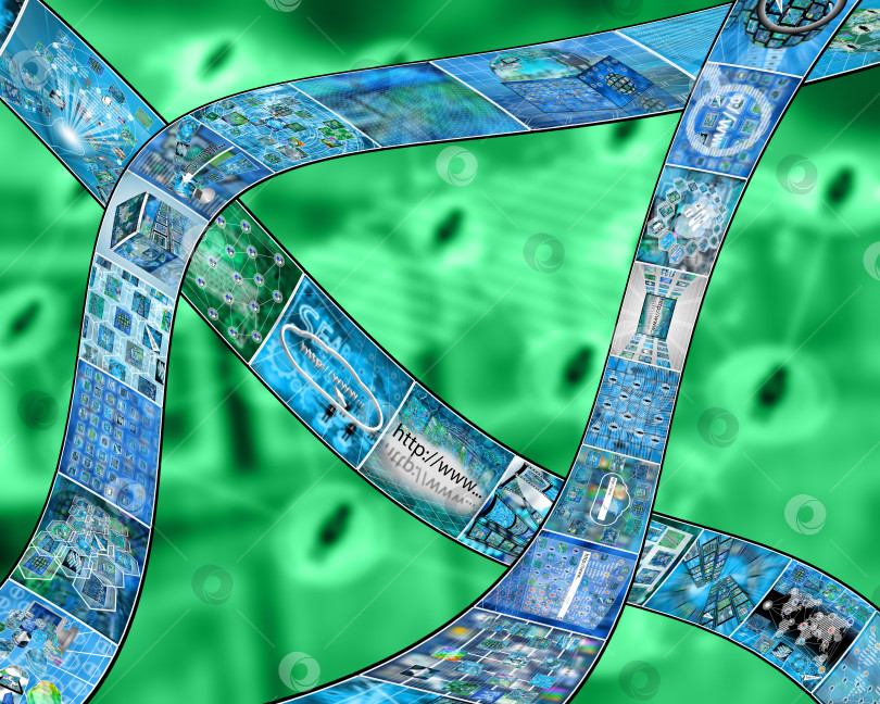 Скачать поток информации фотосток Ozero