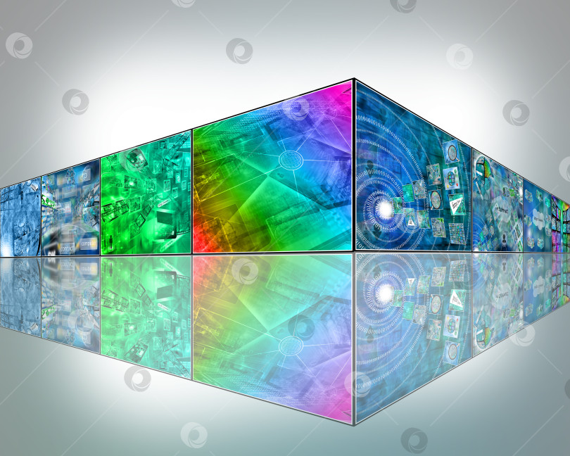 Скачать две стены фотосток Ozero