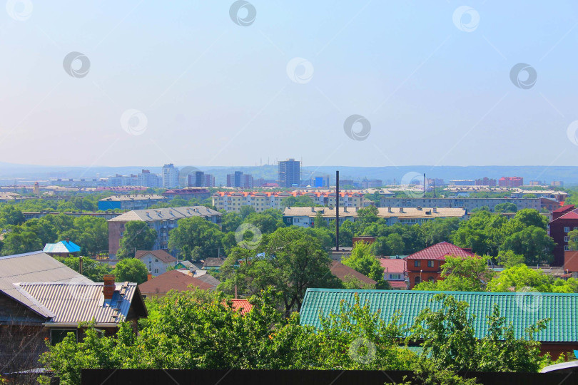 Скачать Панорама города фотосток Ozero