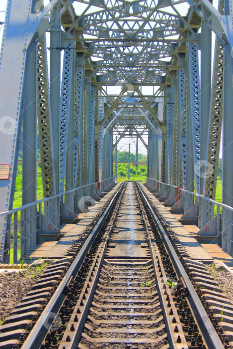 Скачать Большой железнодорожный мост фотосток Ozero