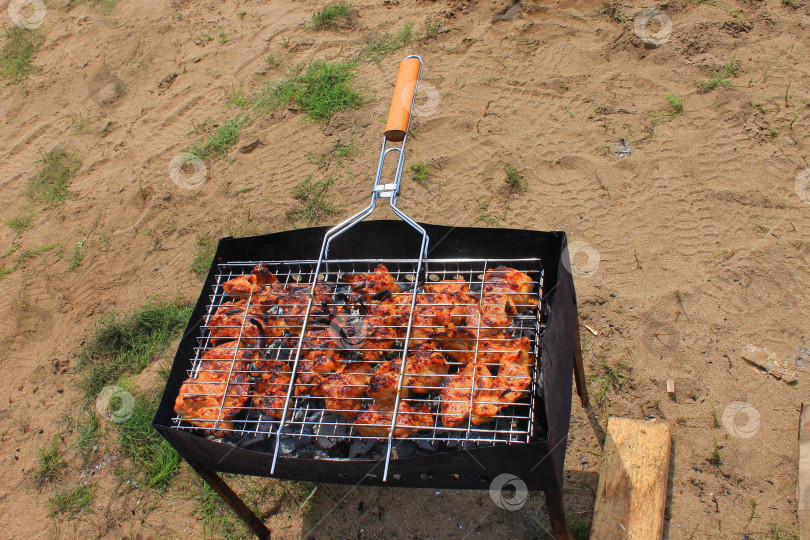 Скачать Вкусный и сочный шашлык фотосток Ozero