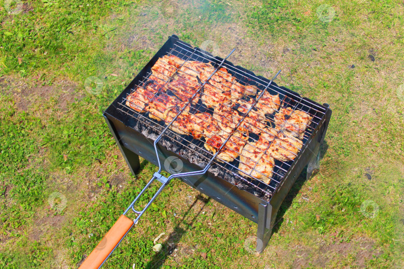 Скачать Вкусный и сочный шашлык фотосток Ozero