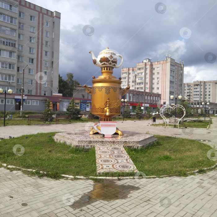 Скачать Памятник самовару. фотосток Ozero