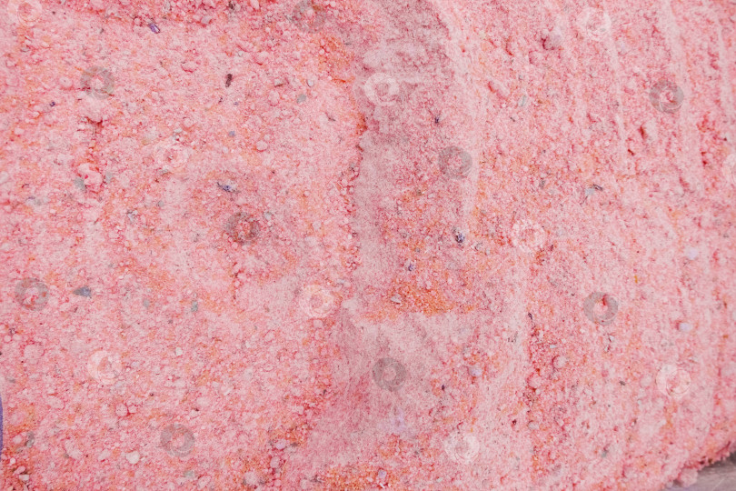 Скачать Розовый и оранжевый песок на стене фотосток Ozero