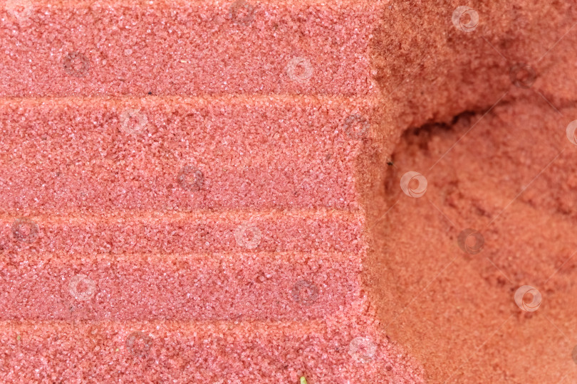 Скачать Розовый песок с дыркой в нем фотосток Ozero