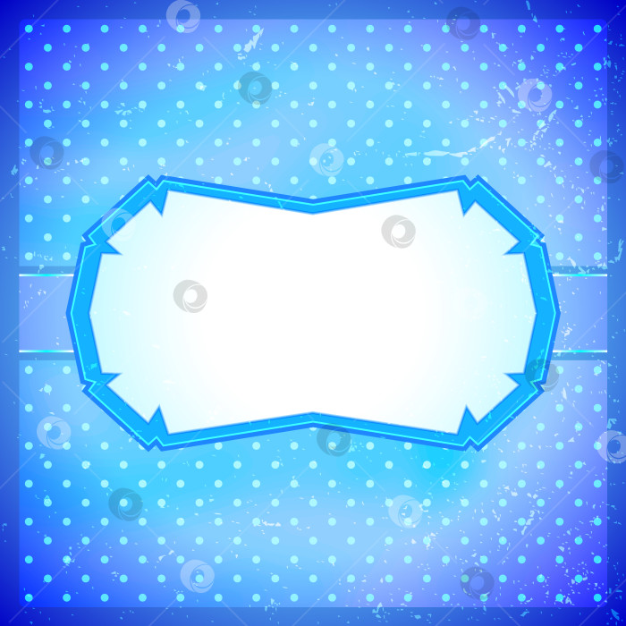 Скачать Винтажная рамка в ледяном стиле фотосток Ozero