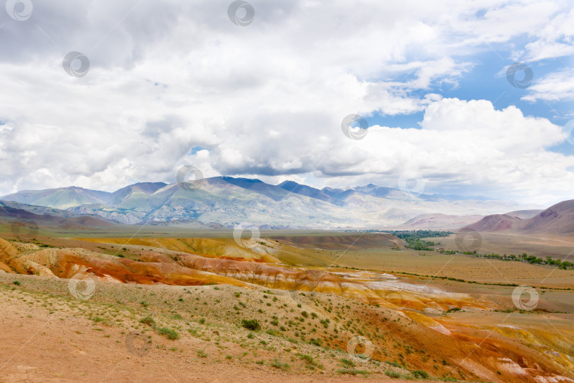 Скачать Пейзажи Горного Алтая. Долина Марса. Горы Сибири фотосток Ozero
