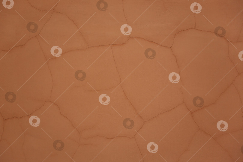 Скачать Текстура и фон. Стена покрашена, на ней есть трещины фотосток Ozero