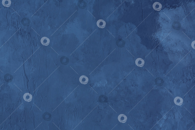 Скачать Фон и текстура стены окрашены в синий цвет фотосток Ozero