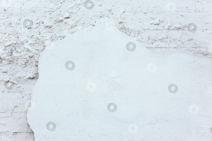 Скачать Текстура и фон. Разрушенная белая старая бетонная стена фотосток Ozero