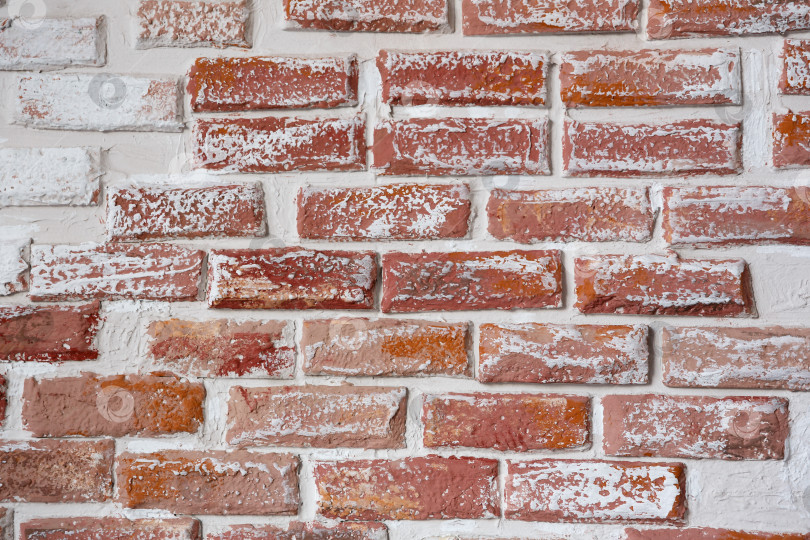 Скачать Фон и текстура окрашенной кирпичной стены фотосток Ozero