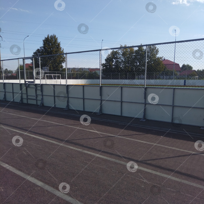 Скачать Футбольное поле. фотосток Ozero