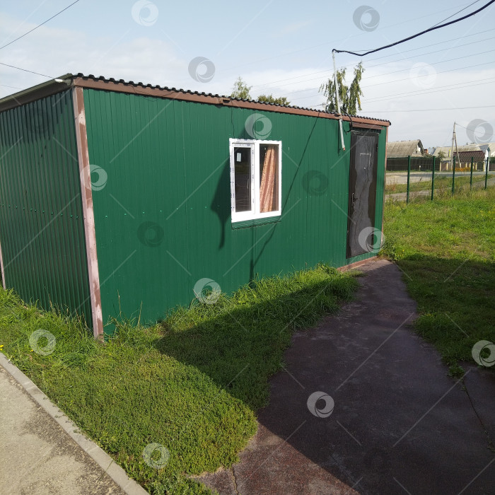 Скачать Место охраны на спортивной площадке. фотосток Ozero