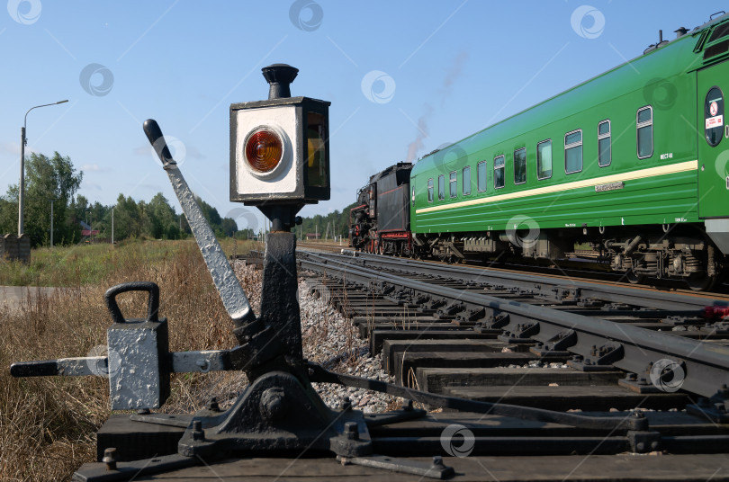 Скачать Железнодорожная стрелка фотосток Ozero