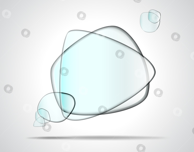 Скачать Прозрачные стеклянные пластины фотосток Ozero