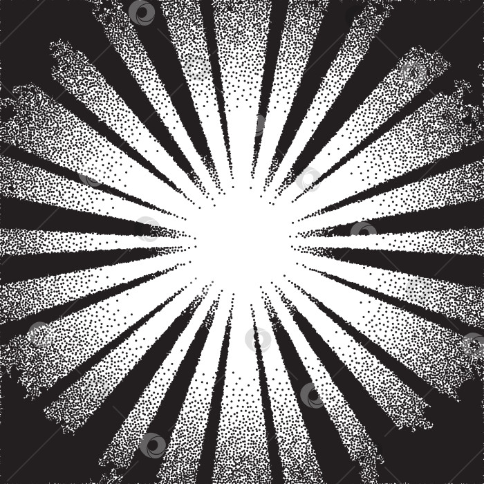 Скачать Ретро-точечная работа, солнечный всплеск или взрыв с лучами фотосток Ozero