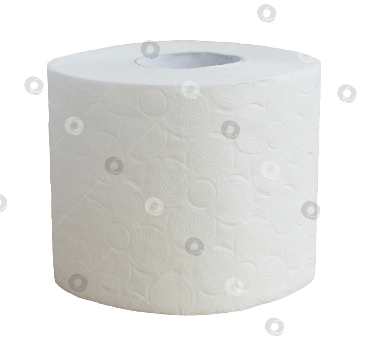 Скачать рулон белой туалетной бумаги на коричневом фоне фотосток Ozero