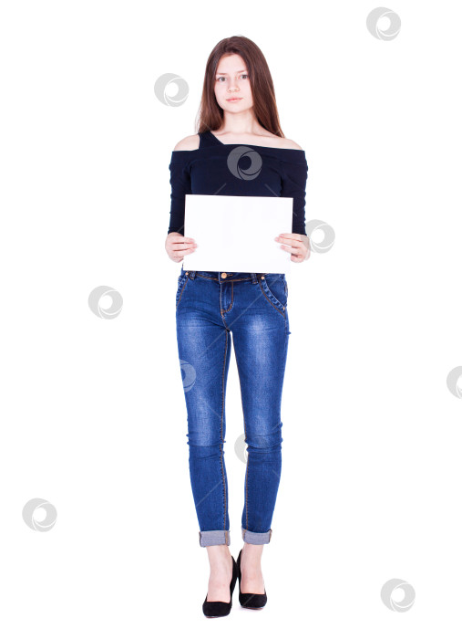 Скачать Модный портрет молодой красивой женщины фотосток Ozero
