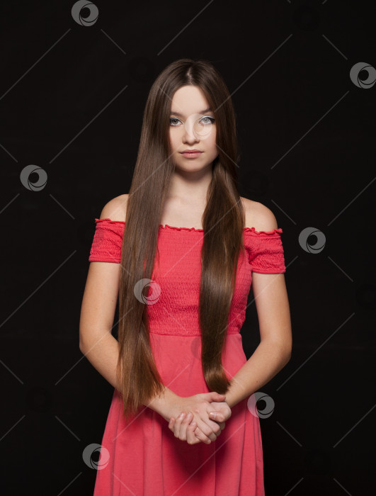 Скачать Крупным планом макияж фотомодели фотосток Ozero