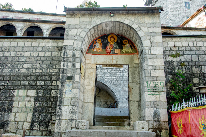 Скачать Цетинье, Черногория, 3 августа 2025 года, Православный монастырский храм-церковь в Цетинье фотосток Ozero