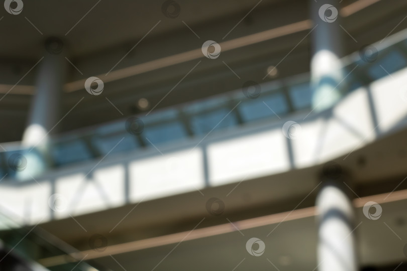 Скачать Абстрактный архитектурный дизайн, отличающийся эстетикой мягкого фокуса фотосток Ozero