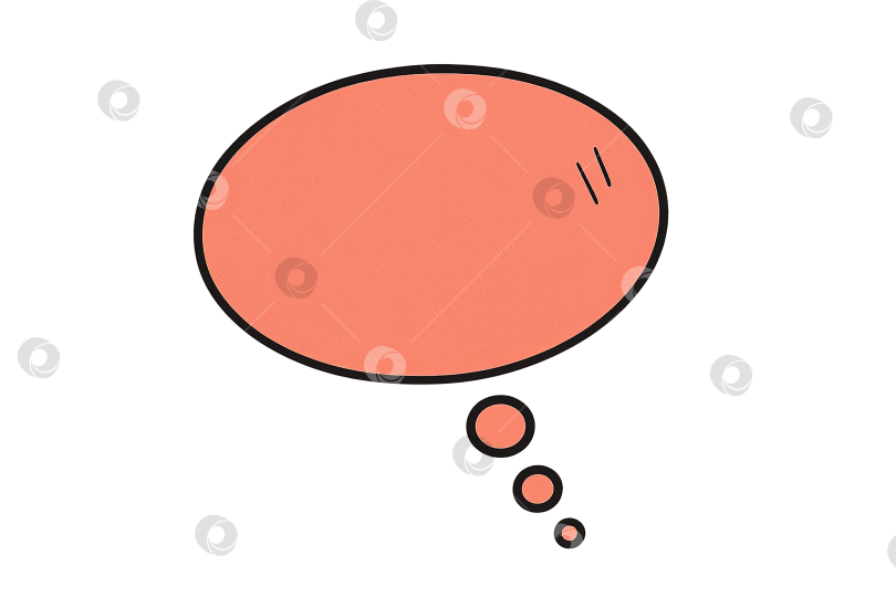 Скачать Изолированный речевой пузырь на прозрачном фоне, идеально подходящий для анимированного дизайна фотосток Ozero