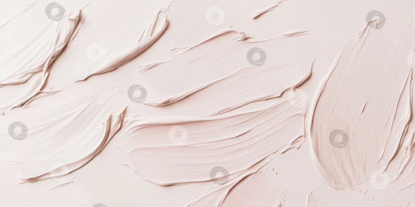 Скачать Жидкие косметические текстуры с нанесенным хайлайтером и тональным кремом фотосток Ozero