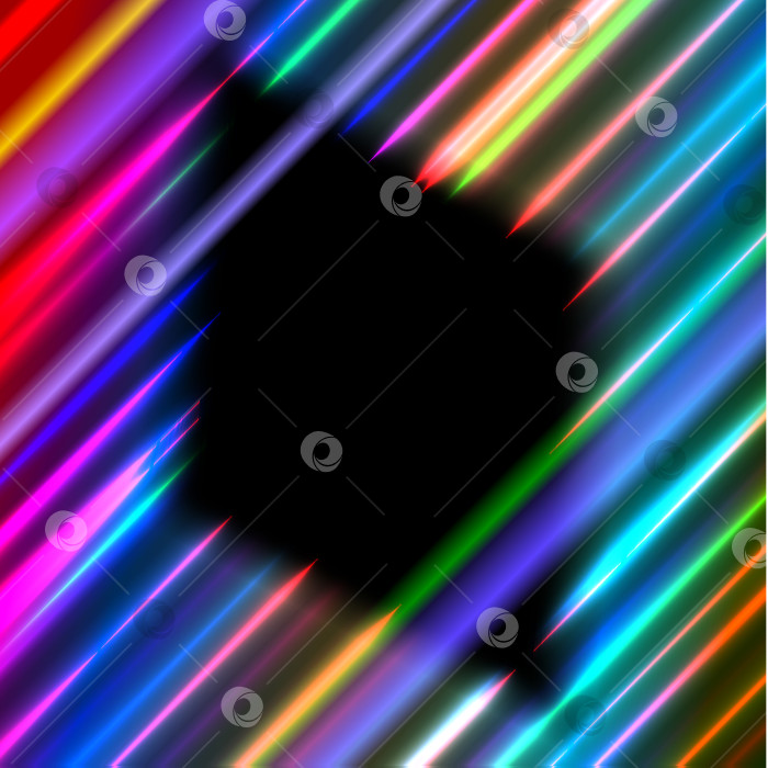 Скачать Бриллиантовая оправа в неоновых лучах фотосток Ozero