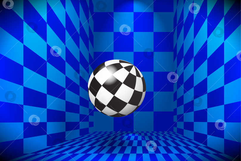 Скачать Проверенный мяч в комнате фотосток Ozero