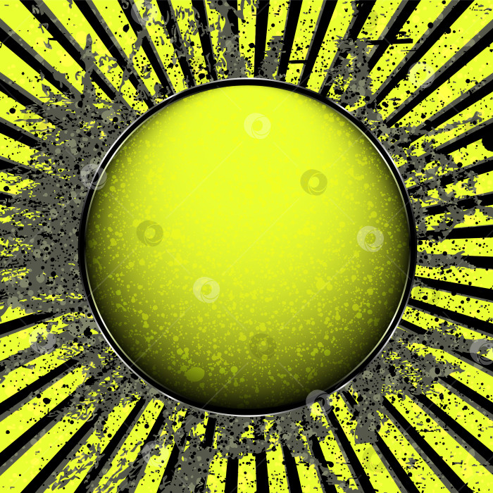 Скачать Кислотно-желтый шар фотосток Ozero